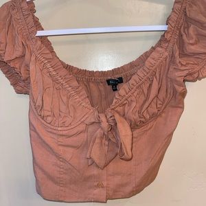 Cute Brown Shirt From PacSun